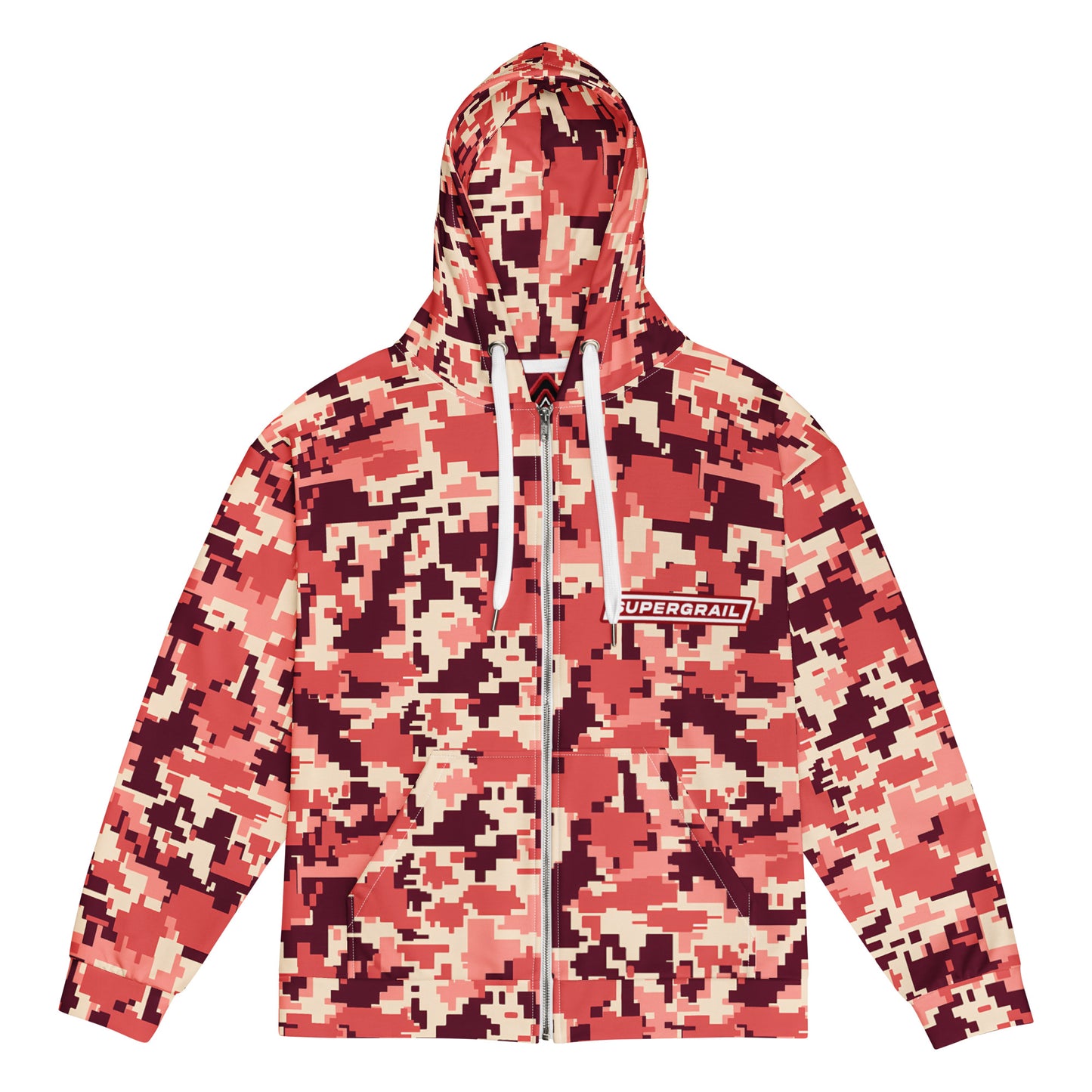 SUPERGRAIL SUPERPIXEL ZIP HOODIE